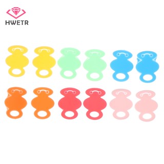 Hwetr ใหม่ ปลอกกุญแจ สีสันสดใส 12 ชิ้น ต่อชุด