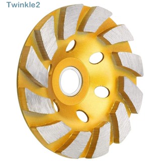 Twinkle ล้อเจียรเพชร โลหะผสม 4 นิ้ว 12 ส่วน ทนทาน สําหรับเครื่องเจียรมุม