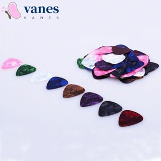 Vanes1 ปิ๊กกีตาร์ แบบหนา สุ่มสี ทนทาน ไม่มีกล่อง สําหรับกีตาร์อะคูสติก