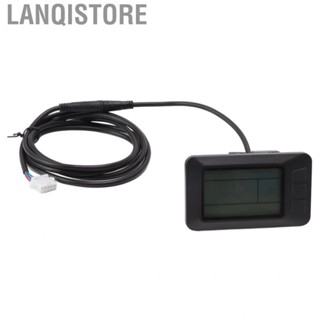 Lanqistore Speedometer  Electric Bike LCD Display Meter for KT Controller