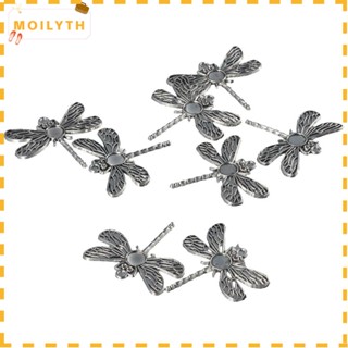 Moilyth จี้แมลงปอ สีเงิน สําหรับทําเครื่องประดับ DIY
