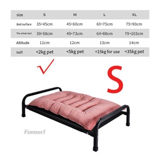 [Fenteer1] ที่นอน แบบถอดออกได้ สําหรับสัตว์เลี้ยง สุนัข แมวในร่ม