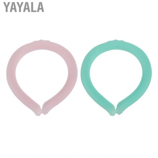 Yayala Neck Cooler  Wearable Lightweight TPU Reusable Cooling Ring Hands Free Reduce Swelling for Summer Heat