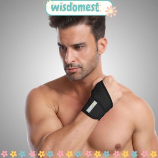 Wisdomest ปลอกหุ้มข้อมือ ป้องกันแรงดัน สําหรับออกกําลังกาย ขี่จักรยาน