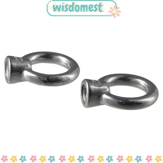 Wisdomest น็อตยกตา สเตนเลส 304 อเนกประสงค์ 1/4 นิ้ว 4 ชิ้น