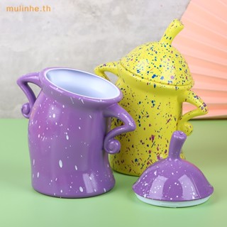 Mulinhe โหลแก้วเรซิ่น ลาย Akimbo ฮิปสเตอร์น่ารัก 2023 พร้อมโหลทัศนคติ สําหรับตกแต่งบ้าน