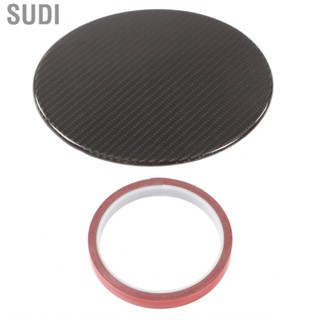 Sudi Carbon Fiber Fuel Tank Cover Stylish Cap for Car Decor