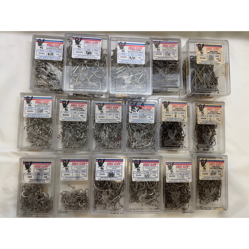 EAGLE CLAW 254N/6054B/6056N ตะขอตกปลา
