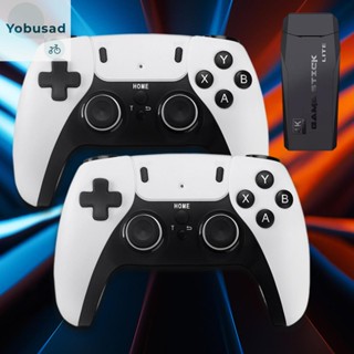 [Yobusad.th] เกมคอนโซลวิดีโอเกม 2.4G HD 10000+ กันลื่น สําหรับเด็กผู้ชาย และผู้หญิง