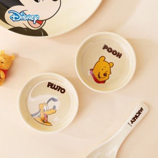 [Disney] จานเซรามิค ลาย Winnie สําหรับใส่ซอสปรุงรส