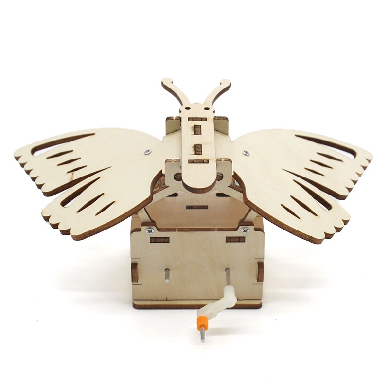 Gifted EDUCATION จิ๊กซอว์ รูปผีเสื้อ 3D ของเล่นเสริมการเรียนรู้เด็ก DIY - รูปที่ 5