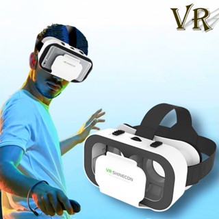 3d VR หูฟังเสมือนจริง แว่นตา เลนส์หมวกกันน็อคอัจฉริยะ พร้อมตัวควบคุมกล้องส่องทางไกล