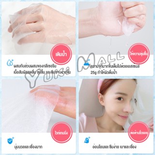 แผ่นมาส์กหน้า เพิ่มความชุ่มชื่นและเติมน้ำให้ผิว Ice Mask