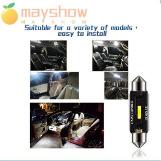 Mayshow หลอดไฟรถยนต์ LED 1860 SMD Dome C10W 5 ชิ้น