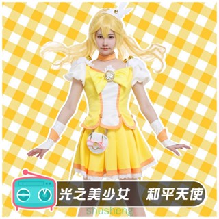 ชุดคอสเพลย์ การ์ตูน FM Smile Beauty of Light Girl Cure Peace kise yayoi