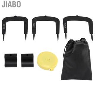 Jiabo Putting Align Goal Gate 50mm 55mm 60mm Durable Aluminium Alloy Paint Baking Trainer Aid with Storage Bag for Garden