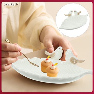 ถาดเซรามิค สามมิติ สําหรับวางเครื่องประดับ สร้อยคอ ต่างหู okyzkj