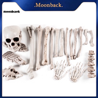 &lt;moonback&gt; ชุดโครงกระดูกผีสิง สําหรับตกแต่งบ้านผีสิง ปาร์ตี้ฮาโลวีน 14 18 24 ชิ้น