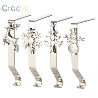 ⭐NEW ⭐Stylish Snowflake Fireplace Stocking Hanger Enhance Your Christmas Spirit