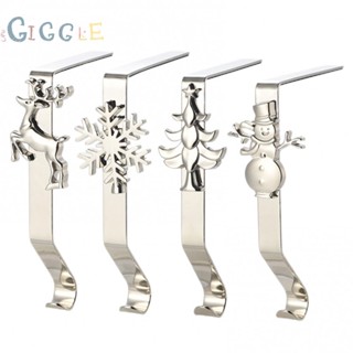 ⭐NEW ⭐Stylish Snowflake Fireplace Stocking Hanger Enhance Your Christmas Spirit