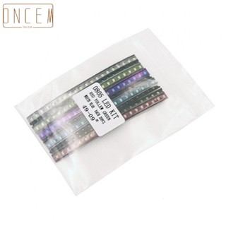 【ONCEMOREAGAIN】Reliable Performance 100pcs 0805 SMD LED light Red Green Blue Yellow Kit