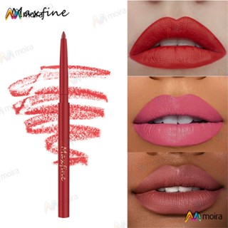 Maxfine ลิปสติก เนื้อแมตต์ ติดทนนาน 18 สี สําหรับแต่งหน้า