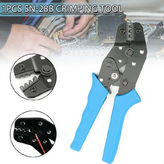 Wire Crimping Tool Wire Crimper for AWG28-18 Terminal Connectors Pin Crimp Plier