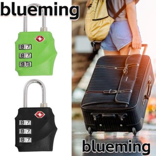 Blueming2 กุญแจล็อคกระเป๋าเดินทาง แบบใส่รหัสผ่าน 3 หลัก กันขโมย ทนทาน