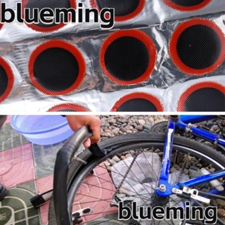 Blueming2 แผ่นปะยางซ่อมยางจักรยาน แบบพกพา สะดวก สําหรับรถยนต์ 48 ชิ้น ต่อชุด