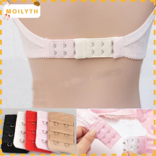 Moilyth 5 ชิ้น ชุดชั้นใน ขยาย สีสุ่ม ผู้หญิง แฟชั่น ด้านหลัง 2 ตะขอ