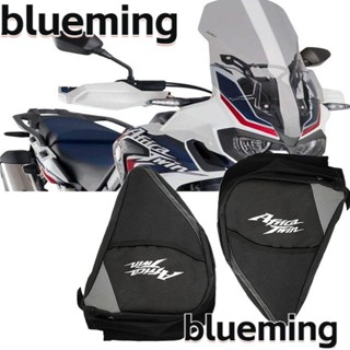 Blueming2 กระเป๋าใส่เหรียญ กันน้ํา จุของได้เยอะ สําหรับรถจักรยานยนต์ CRF1000L Africa Twin 2 ชิ้น