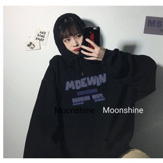 Moon เสื้อกันหนาว เสื้อแขนยาว เสื้อฮู้ด trendy cozy ทันสมัย Fashion WWY2390AL036Z230909