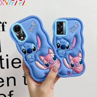 เคสโทรศัพท์มือถือ กันกระแทก ลายการ์ตูนดิสนีย์ สติตช์น่ารัก สําหรับ OPPO Reno8 8T 8Z 7Z 6 5 A97 A78 A58 A57 A77 A77S A55 5G 2022