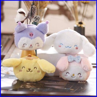 Gp1 พวงกุญแจ จี้ตุ๊กตา Sanrio Cinnamoroll Kuromi Melody Purin PG1 สําหรับเด็กผู้หญิง