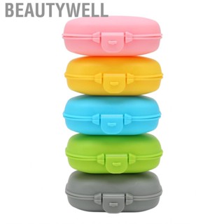 Beautywell 5PCS Pills Folding Resistant Box Environmentally Friendly