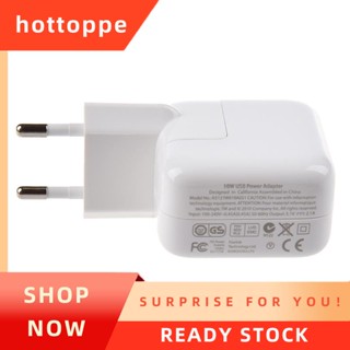 【hottoppe】อะแดปเตอร์ชาร์จ สีขาว มาตรฐานยุโรป สําหรับ iPad / iPhone / iPod / สมาร์ทโฟน 2.1A