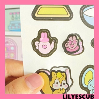 Lilyescub หนังสือของเล่น รูปการ์ตูน Cinnamoroll Kuromi แฮนด์เมด DIY สําหรับเด็ก