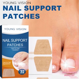 YOUNG VISION แพทช์ดูแลเล็บเท้า เล็บนุ่มคุด Treatment Onychomycosis Solution Pedicure Essentials อ่อนโยนในธรรมชาติ Soothing ป้องกัน Barrier การดูแลเชื้อราเล็บเท้า [realbeauty]