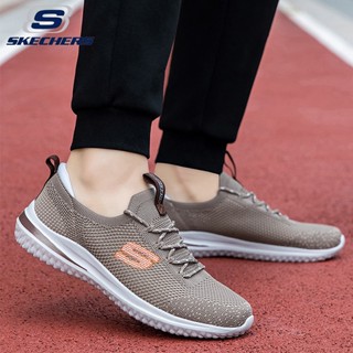 Skechers_ ใหม่ รองเท้ากีฬาลําลอง แบบผูกเชือก น้ําหนักเบาพิเศษ ขนาดใหญ่ แฟชั่นสําหรับผู้ชาย