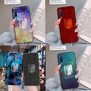 เคสโทรศัพท์มือถือแบบนิ่ม TPU ลายโลโก้ผ่าพิภพไททัน OP15 สําหรับ OPPO Realme 8 7 Pro 4G 7i 8i 9i 8S Q3 Q3i 5G V13 X Lite XT X2