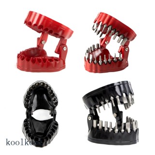 Kool ที่วางดอกสว่าน จัดระเบียบฟันปลอม 28 ชิ้น