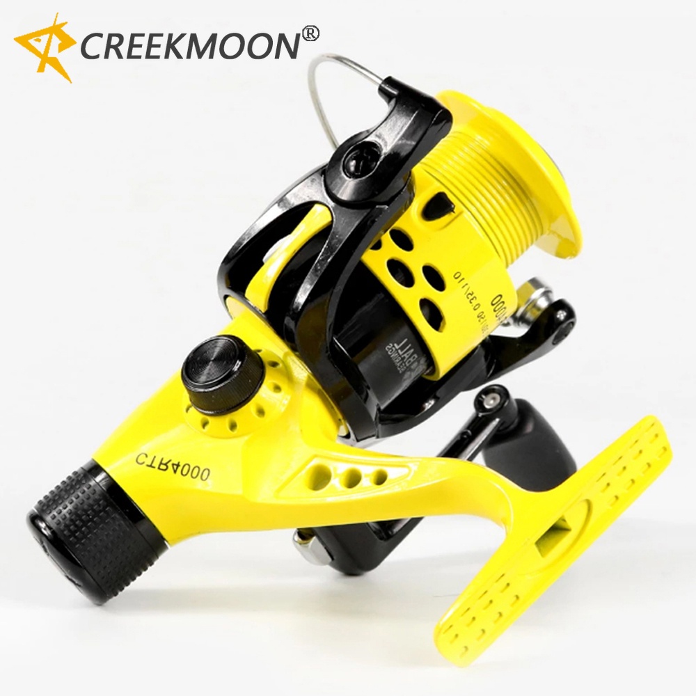 ตกปลา Spinning Reel 5.2:1/5.5:1 หัวไฟฟ้าล้อเหยื่อ Casting Feeder สําหรับ Bass Pike ปลาคาร์พ Unloading Force Series ด้านหลังเบรค 240720