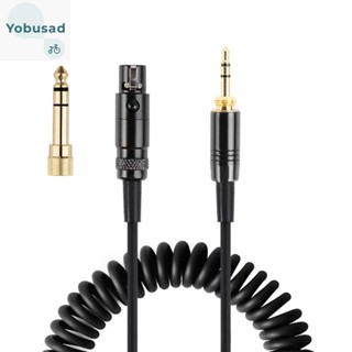 [Yobusad.th] สายเคเบิลหูฟัง ตัวผู้ 3.5 มม. เป็นตัวผู้ ขนาดเล็ก สําหรับ AKG K240 K271 K141 K702 K712