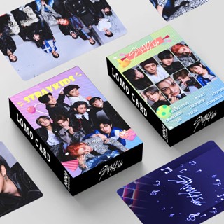 Straykids อัลบั้มรูปภาพ การ์ดโลโม่ 5 STAR สองด้าน 30 ชิ้น ต่อกล่อง