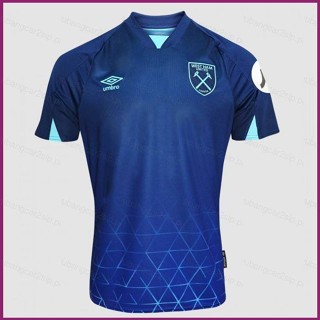 เสื้อยืดแขนสั้น ลายทีมชาติฟุตบอล West Ham United Jersey Away YP2 2023-2024 พลัสไซซ์ PY2