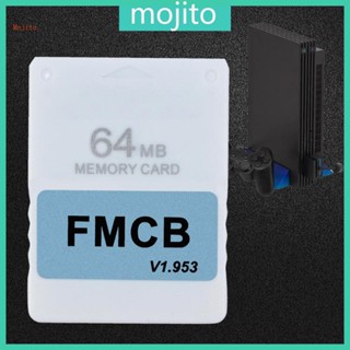 Mojito Free McBoot V1 953 Version FMCB การ์ดหน่วยความจํา 8MB 16MB 32MB 64MB สําหรับเกมคอนโซลฮาร์ดดิสก์ PS2