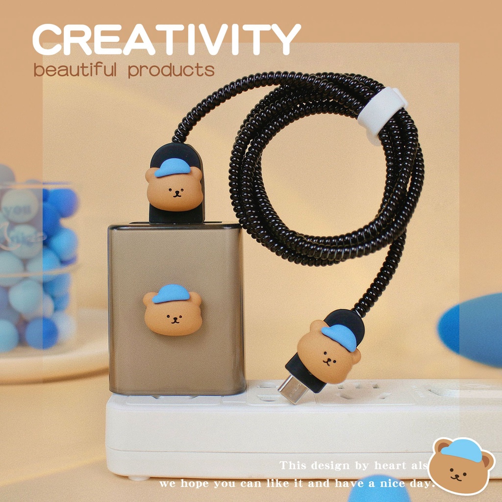 เคสโทรศัพท์มือถือ แบบนิ่ม สีเทา ป้องกันสายชาร์จ 67W100W 80W 65W oppo 33w 18w reno 10 pro plus 7z 8 9 10 Android Type C - รูปที่ 4