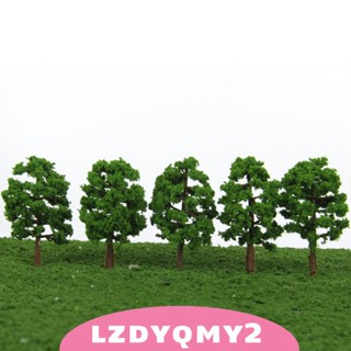 [Lzdyqmy2] โมเดลต้นไม้ สเกล 1:150 N สําหรับตกแต่งภูมิทัศน์ ทางรถไฟ 20 ชิ้น