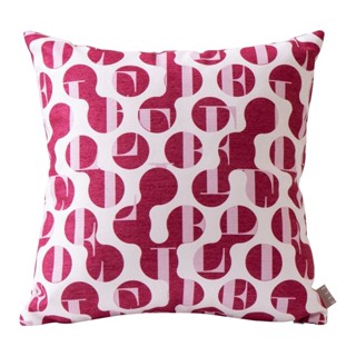 SB Design Square Elle Decor - หมอนอิง รุ่น Chamonix ลาย POP-RED แบรนด์ ELLE DECOR X SB DESIGN SQUARE