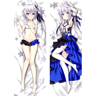 Honkai Impact 3 Kiana Kaslana ปลอกหมอนอิง ลายอนิเมะ Dakimakura ขนาด 50x150 ซม.